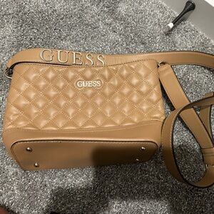 Tan- Guess Crossbody Purse